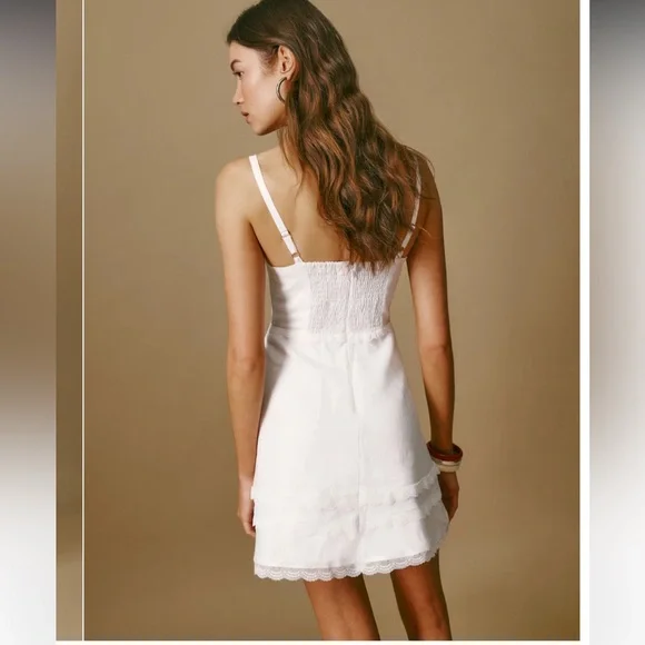 Reformation Arya Linen Dress - Picture 4 of 13